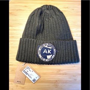 A.P.C. x Kanye West Wool Beanie Forest Green